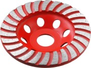 Чашка алмазная шлифовальная по бетону ЗУБР "МАСТЕР" сегментированная, 115мм,  ( 33375-115 )
