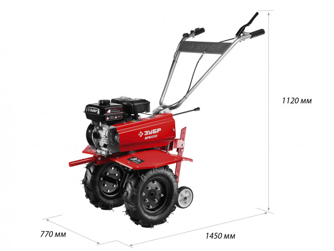 МТБ-400 мотоблок бензиновый 212 см3, ЗУБР, ( МТБ-400 )