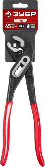 Клещи переставные "Мастер", Сr-V, высокомощный коробчатый шарнир, 250мм, ЗУБР ( 2242-24_z01 ) Клещи переставные "Мастер", Сr-V, высокомощный коробчатый шарнир, 250мм, ЗУБР ( 2242-24_z01 )