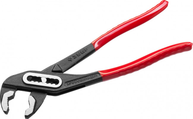 Клещи переставные "Мастер", Сr-V, высокомощный коробчатый шарнир, 250мм, ЗУБР ( 2242-24_z01 ) Клещи переставные "Мастер", Сr-V, высокомощный коробчатый шарнир, 250мм, ЗУБР ( 2242-24_z01 )