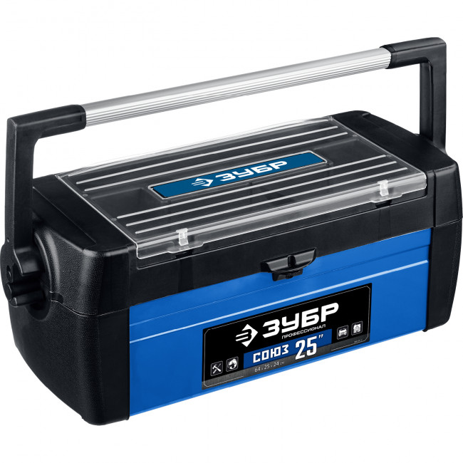 Ящик для инструмента "СОЮЗ-25" металлический, ЗУБР Профессионал ( 38151-25_z01 )