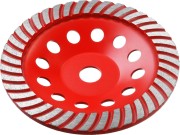 Чашка алмазная шлифовальная по бетону ЗУБР "МАСТЕР" сегментированная, 180мм,  ( 33375-180 )