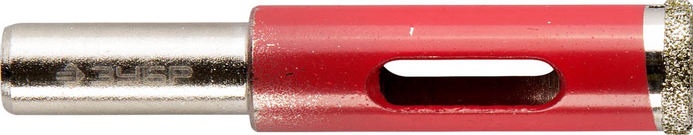 Сверло алмазное трубчатое по кафелю и стеклу, d=10 мм, зерно Р 60, ЗУБР Профессионал 29850-10,  ( 29850-10 )