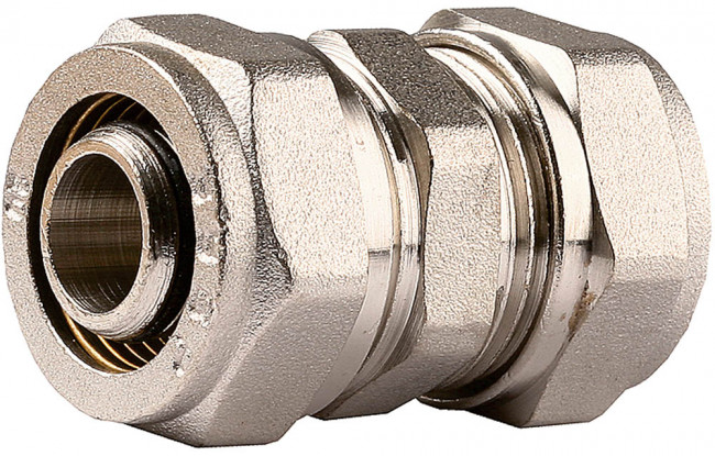 Муфта ЗУБР соединительная, цанга-цанга, 20х2,0, никель,  ( 51400-20 )