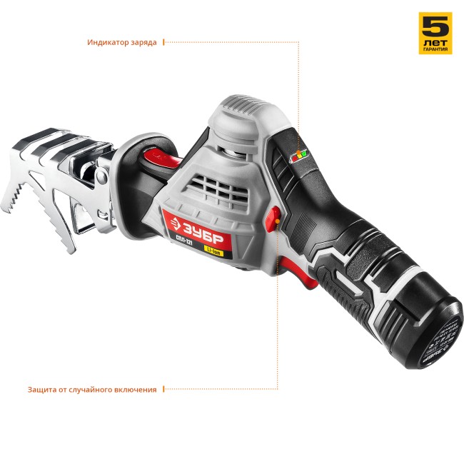 Пила сабельная, в коробке, ЗУБР,  ( СПЛ-121 )