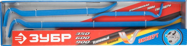 Набор ломов-гвоздодеров кованых, усиленных, ЗУБР,  ( 2167-H3 )