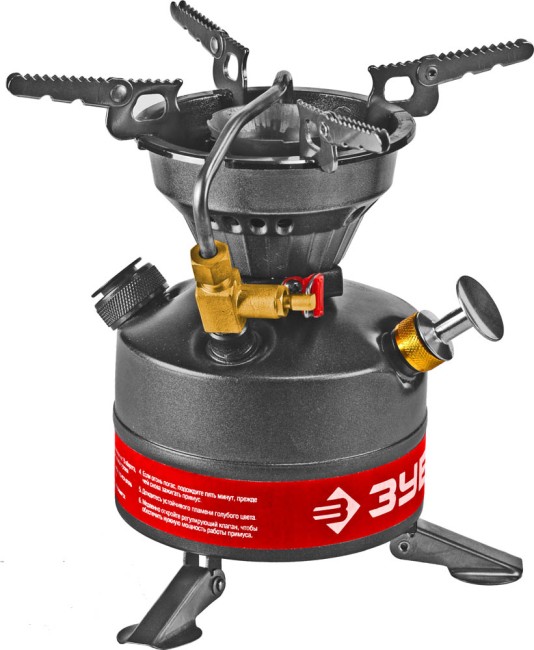 Примус ЗУБР "ЭКСПЕРТ" туристический, бензиновый,  ( 68200 )