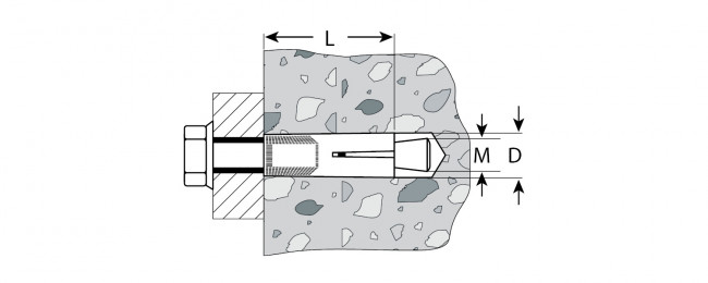 Анкер с клином, 10х40мм, 60шт, желтопассивированный, ЗУБР, ( 4-302072-10-040 ) Анкер с клином, 10х40мм, 60шт, желтопассивированный, ЗУБР, ( 4-302072-10-040 )