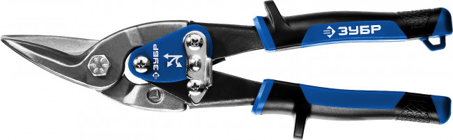 ЗУБР Ножницы по металлу КАТРАН, левые, Cr-Mo, 250 мм, серия Профессионал, ( 23130-L )