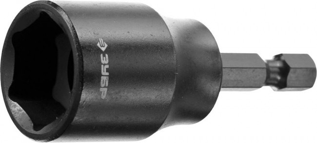 Бита ЗУБР "ПРОФИ" с торцовой головкой, удлиненная, хвостовик E 1/4", 17мм, 1шт,  ( 26377-17 )