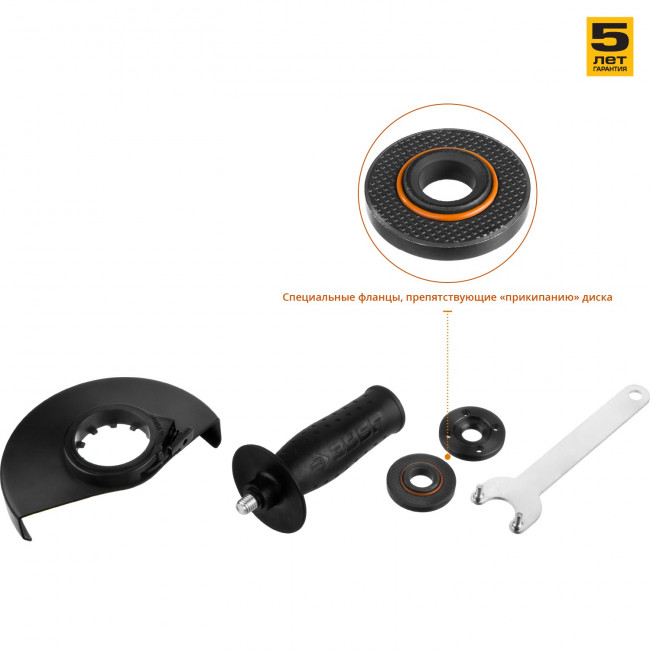 Углошлифовальная машина (болгарка), ЗУБР, пылезащита, 125 мм, 11000 об/мин, 850 Вт,  ( УШМ-П125-850 )