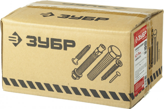 Саморезы ПШМ для листового металла, 76 х 4.2 мм, 2 000 шт, ЗУБР,  ( 4-300190-42-076 )