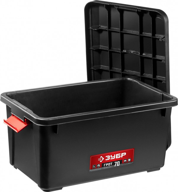 Ящик-контейнер универсальный "ГРОТ-70" пластиковый, ЗУБР ( 38184-24_z01 )