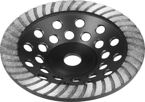 Чашка ЗУБР алмазная сегментированная, высота 22,2мм, 180мм,  ( 33371-180 )