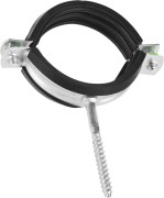 Хомут трубный оцинкованный, 2", 1шт, оцинкованный, ЗУБР,  ( 37854-58-63-1 )