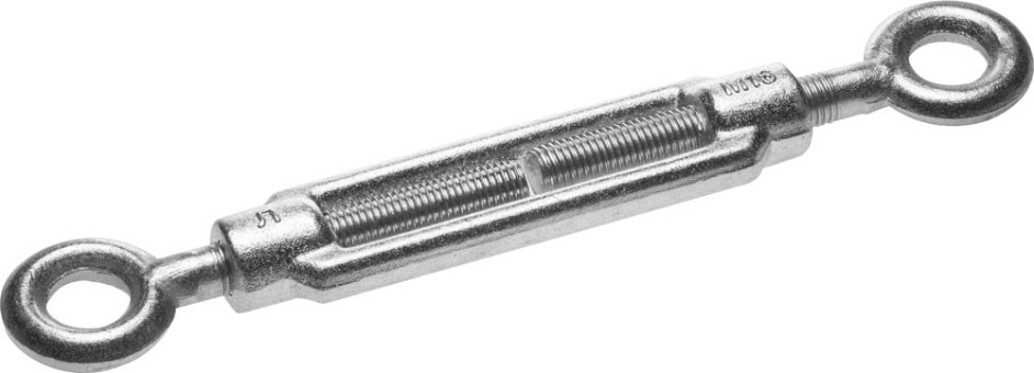 Талреп DIN 1480, кольцо-кольцо, М16, 2 шт, кованая натяжная муфта, оцинкованный, ЗУБР Профессионал,  ( 4-304375-16 ) Талреп DIN 1480, кольцо-кольцо, М16, 2 шт, кованая натяжная муфта, оцинкованный, ЗУБР Профессионал,  ( 4-304375-16 )
