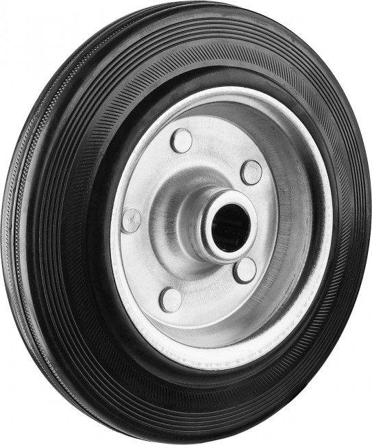 Колесо d=200 мм, г/п 185 кг, резина/металл, игольчатый подшипник, ЗУБР Профессионал, ( 30936-200 ) Колесо d=200 мм, г/п 185 кг, резина/металл, игольчатый подшипник, ЗУБР Профессионал, ( 30936-200 )