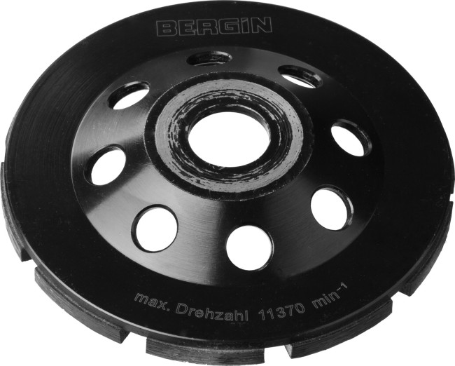 Чашка ЗУБР алмазная сегментированная, высота 22,2мм, 125мм,  ( 33371-125 )