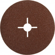 Круг шлифовальный ЗУБР "ПРОФИ" фибровый, для УШМ, P40, 125х22мм, 5 листов ,  ( 35585-125-040 )