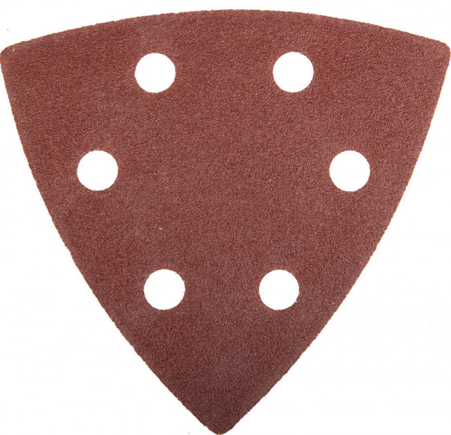 Треугольник шлифовальный ЗУБР "МАСТЕР" универсальный на велкро основе, 6 отверстий, Р120, 93х93х93мм, 5шт ,  ( 35583-120 ) Треугольник шлифовальный ЗУБР "МАСТЕР" универсальный на велкро основе, 6 отверстий, Р120, 93х93х93мм, 5шт ,  ( 35583-120 )