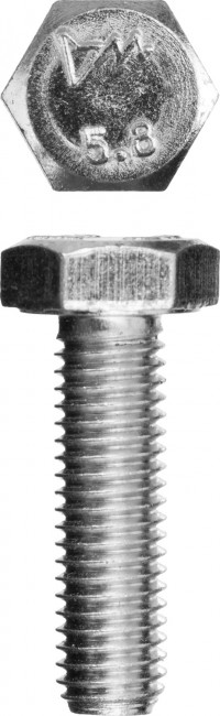 Болт ГОСТ 7798-70, M10 x 35 мм, 5 кг, кл. пр. 5.8, оцинкованный, ЗУБР,  ( 303080-10-035 )