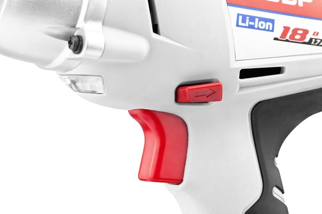 Гайковерт аккумуляторный, 18 В, 1.7 Ач Li-Ion, 350 Нм, ЗУБР,  ( ЗГУА-18-Ли К )