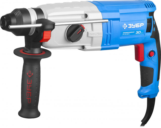 Перфоратор SDS-plus, ЗУБР Профессионал ЗП-30-900 К, реверс, горизонтальный, мет. редуктор, 3.3 Дж, 0-1000 об/мин, 0-5500 уд/мин, 900 Вт, кейс,  ( ЗП-30-900 К ) Перфоратор SDS-plus, ЗУБР Профессионал ЗП-30-900 К, реверс, горизонтальный, мет. редуктор, 3.3 Дж, 0-1000 об/мин, 0-5500 уд/мин, 900 Вт, кейс,  ( ЗП-30-900 К )