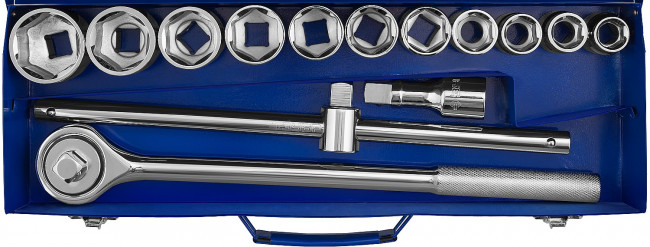 Набор ЗУБР "ПРОФЕССИОНАЛ": 3/4", 14 предметов,  ( 27660-H14 )