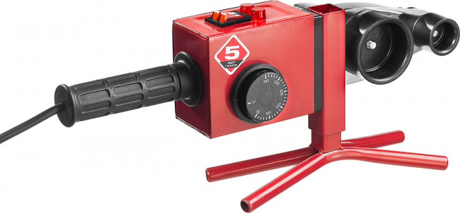 Сварочный аппарат (паяльник) для полипропиленовых труб, ЗУБР Мастер АСТ-2000, 1000/2000Вт, 50-300С, насадки 20, 25, 32, 40, 50, 63мм, мет. кейс, 220В,  ( АСТ-2000 )