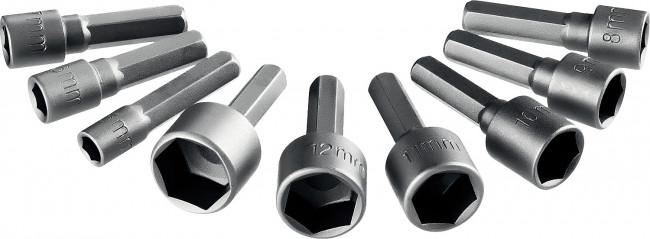 Набор ЗУБР: Биты длинные "МХ-10", Cr-V, двусторонние для шуруповерта в держателе,  ( 26089-H10 )