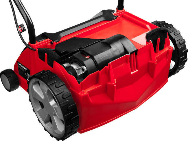 Аэратор-скарификатор электрический, ЗУБР ЗСЭ-32-1000, 2 в 1, ш/с 360 мм, высота аэрации -10:+10 мм, 4 установок, 1600 Вт,  ( ЗСЭ-32-1000 )