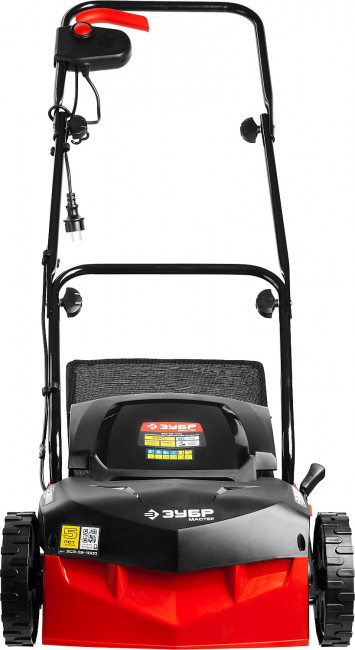 Аэратор-скарификатор электрический, ЗУБР ЗСЭ-32-1000, 2 в 1, ш/с 360 мм, высота аэрации -10:+10 мм, 4 установок, 1600 Вт,  ( ЗСЭ-32-1000 )