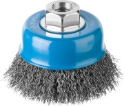 ЗУБР "ПРОФЕССИОНАЛ". Щетка чашечная для УШМ, витая стальная проволока 0,3мм, 75ммхМ14,  ( 35261-075_z02 )