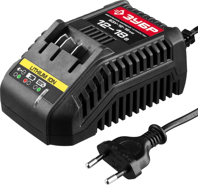 Быстрозарядное устройство 12-18 В, для Li-Ion АКБ "М2", ЗУБР,  ( БЗУ-12-18 М2 )