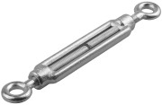 Талреп DIN 1480, кольцо-кольцо, М8, 10 шт, кованая натяжная муфта, оцинкованный, ЗУБР Профессионал,  ( 4-304375-08 ) Талреп DIN 1480, кольцо-кольцо, М8, 10 шт, кованая натяжная муфта, оцинкованный, ЗУБР Профессионал,  ( 4-304375-08 )