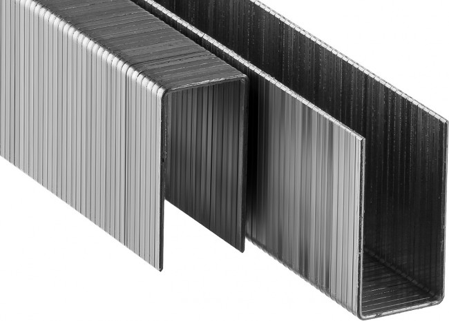 ЗУБР 22 мм скобы для степлера плоские тип 53F, 5000 шт, ( 31950-22 ) ЗУБР 22 мм скобы для степлера плоские тип 53F, 5000 шт, ( 31950-22 )