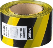 Сигнальная лента, цвет черно-желтый, 75мм х 200м, ЗУБР Мастер, ( 12242-75-200 ) Сигнальная лента, цвет черно-желтый, 75мм х 200м, ЗУБР Мастер, ( 12242-75-200 )