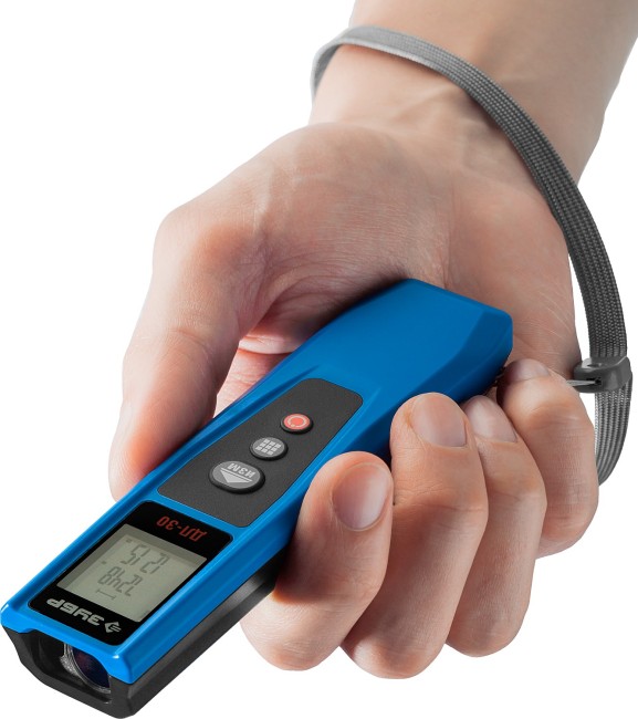 Дальномер лазерный "ДЛ-30" компактный, точность 2мм, дальность 30м, ЗУБР Эксперт 34935,  ( 34935 )