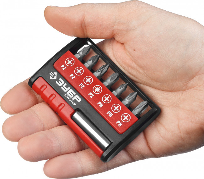 Набор ЗУБР: Биты "МХ-8", CR-V,  ( 26089-H8 )