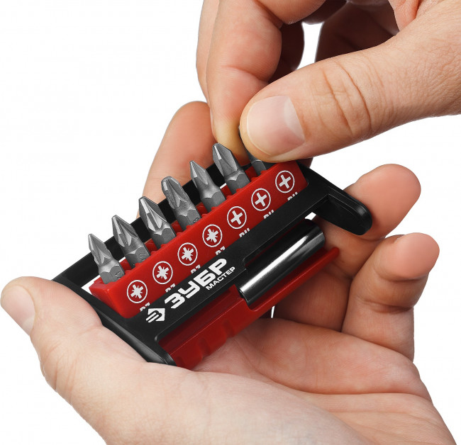 Набор ЗУБР: Биты "МХ-8", CR-V,  ( 26089-H8 )