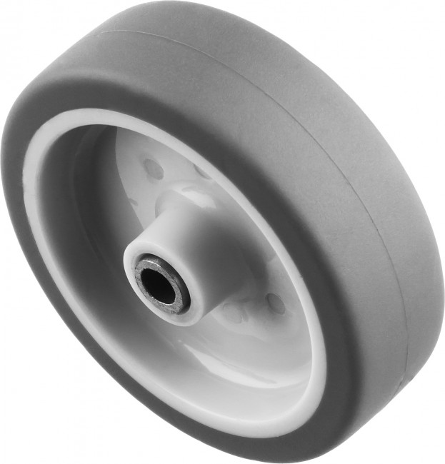 Колесо d=75 мм, г/п 60 кг, термопластич. резина/полипропилен, ЗУБР Профессионал,  ( 30946-75 )