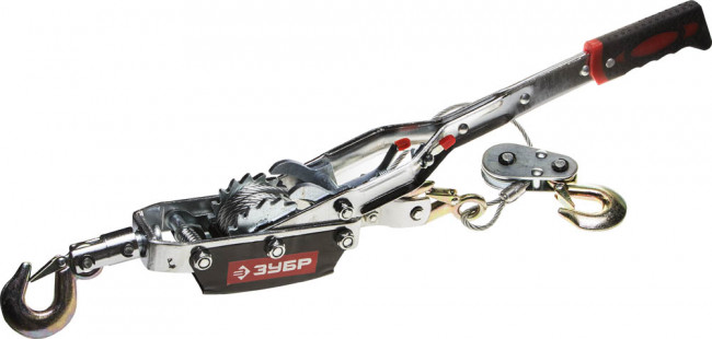 Лебедка ЗУБР "ПРОФЕССИОНАЛ" автомобильная, тросовая, 4т,  ( 43105-4 )