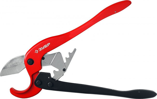 Ножницы двуручные для пластиковых труб, максимальный d=63 мм, ЗУБР Мастер,  ( 23703-63 )