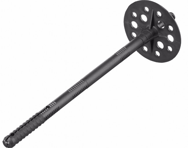 Дюбель для изоляционных материалов полипропиленовый, пластиковый стержень, 10 x 120 мм, 100 шт, ЗУБР,  ( 4-301505-10-120_z01 )