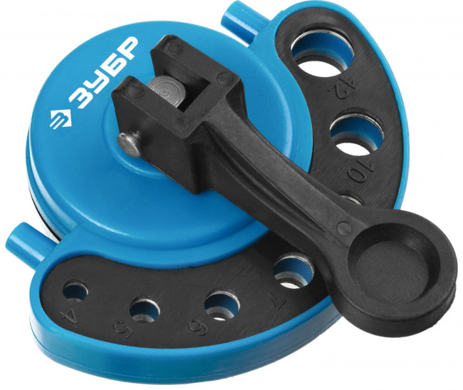 Набор сверл алмазных трубчатых по кафелю и стеклу с кондуктором, d=4, 6, 8, 10, 12 мм, 5 предметов, ЗУБР Профессионал 29851-H6,  ( 29851-H6 )