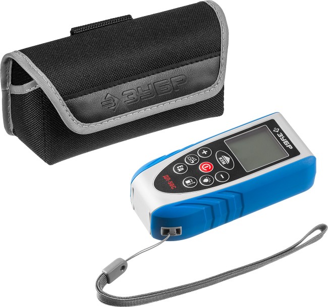 Дальномер лазерный "ДЛ-50 C", точность 1.5мм, дальность 50м, класс защиты IP54, ЗУБР Эксперт 34933,  ( 34933_z01 )