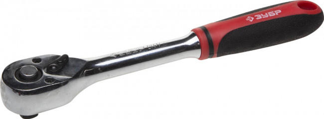 Трещотка для торцовых головок ЗУБР "МАСТЕР", Сr-V сталь, 72 зубца, 1/4",  ( 27736-1/4 ) Трещотка для торцовых головок ЗУБР "МАСТЕР", Сr-V сталь, 72 зубца, 1/4",  ( 27736-1/4 )