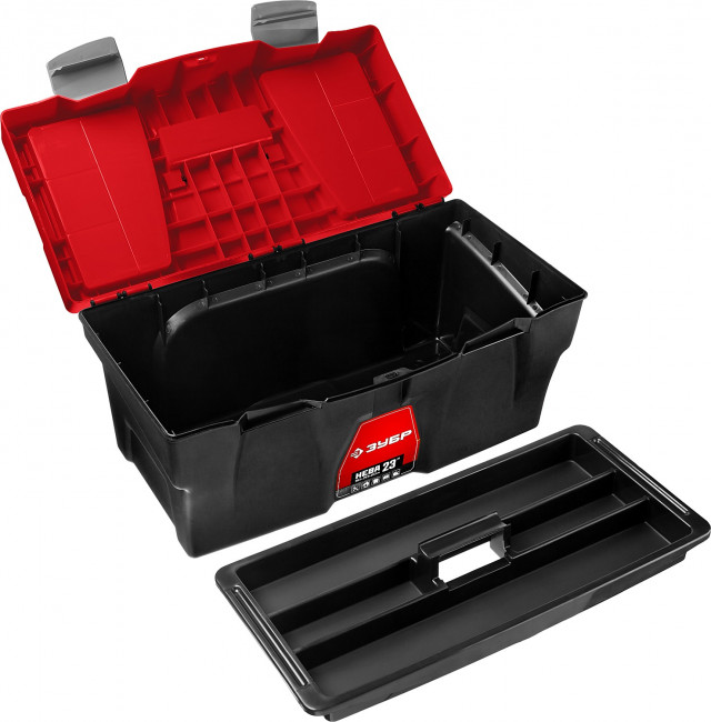 Ящик для инструмента "НЕВА-23" пластиковый, ЗУБР, ( 38323-23 ) Ящик для инструмента "НЕВА-23" пластиковый, ЗУБР, ( 38323-23 )