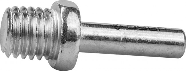 Переходник ЗУБР "МАСТЕР" оцинкованный, "дрель-УШМ" для опорных тарелок, d 8 мм / М14, ( 35787-S ) Переходник ЗУБР "МАСТЕР" оцинкованный, "дрель-УШМ" для опорных тарелок, d 8 мм / М14, ( 35787-S )