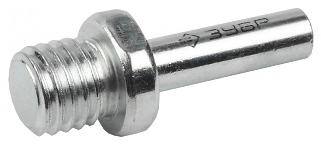 Переходник ЗУБР "МАСТЕР" оцинкованный, "дрель-УШМ" для опорных тарелок, d 8 мм / М14, ( 35787-S ) Переходник ЗУБР "МАСТЕР" оцинкованный, "дрель-УШМ" для опорных тарелок, d 8 мм / М14, ( 35787-S )